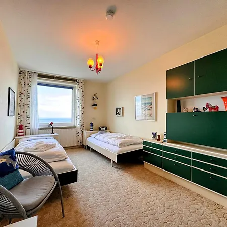 Апартаменты Strandhochhaus Whg 80 81 Seesicht