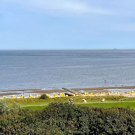 アパート Strandhochhaus Whg 80 81 Seesicht *