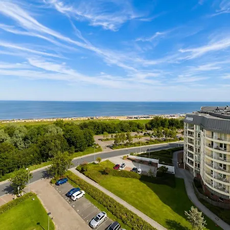 Strandhochhaus Whg 80 81 Seesicht アパート *