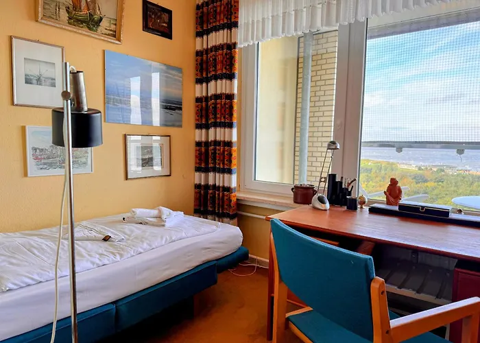 Strandhochhaus Whg 80 81 Seesicht Appartement