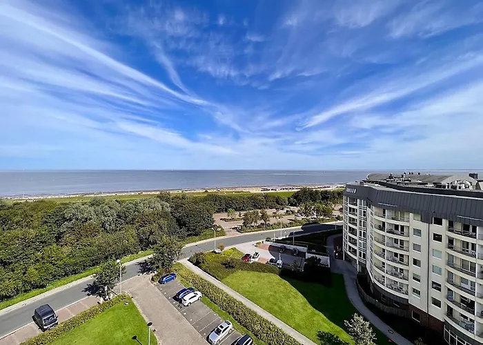 Strandhochhaus Whg 80 81 Seesicht Appartement Cuxhaven