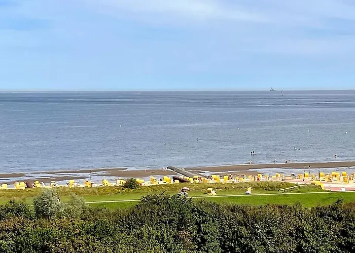 Appartement Strandhochhaus Whg 80 81 Seesicht *