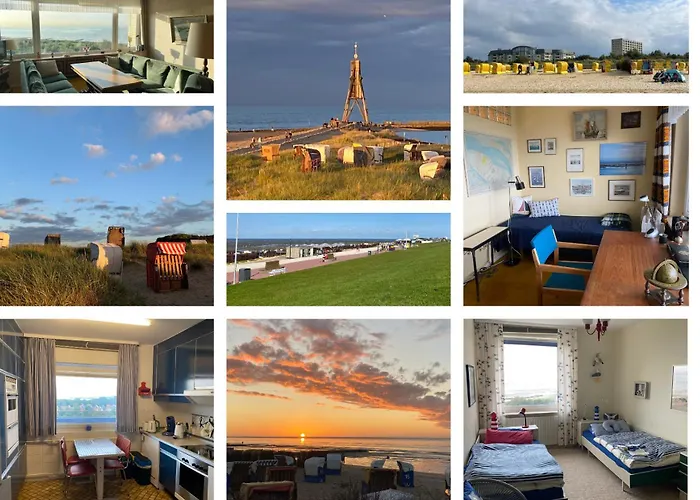 Strandhochhaus Whg 80 81 Seesicht